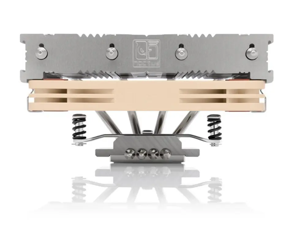 Noctua NH-L12S computer cooling component Processor Cooler 12 cm Beige, Nickel at Wasserman.eu