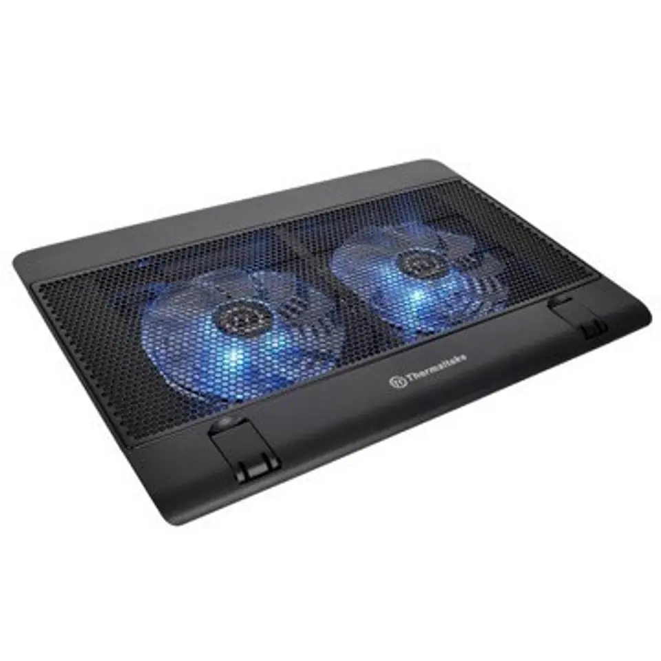 ⁨Podkładka chłodząca pod laptop Thermaltake Massive 14 rev.2 CL-N001-PL14BU-A (17.x cala; 2 wentylatory; HUB)⁩ w sklepie Wasserman.eu