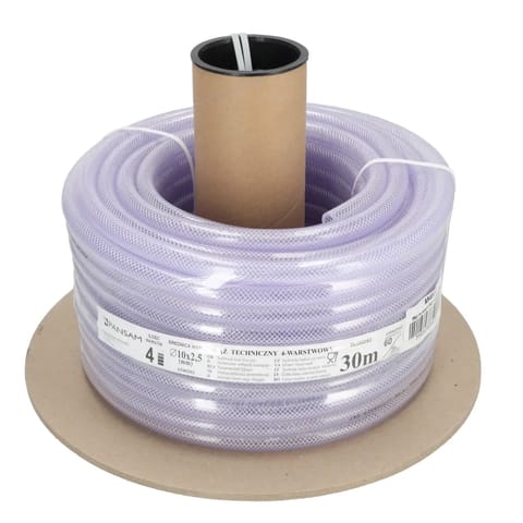 ⁨Wąż na szpuli pvc 10x15mm 30m⁩ w sklepie Wasserman.eu