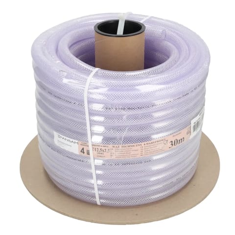 ⁨Wąż na szpuli pvc 12x17mm 30m⁩ w sklepie Wasserman.eu