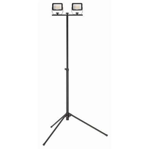 ⁨Lampa warsztatowa 2x30w smd led, 2x3300lm, statyw, ip65⁩ w sklepie Wasserman.eu