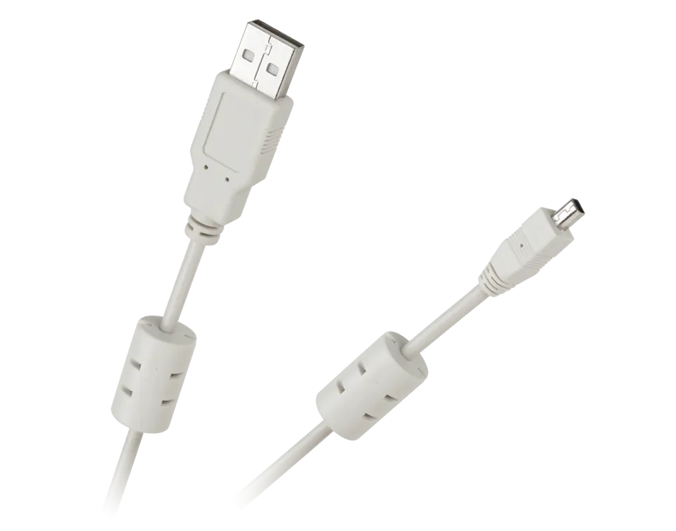 ⁨Kabel USB AM-BM mini USB z filtrem do HP⁩ w sklepie Wasserman.eu