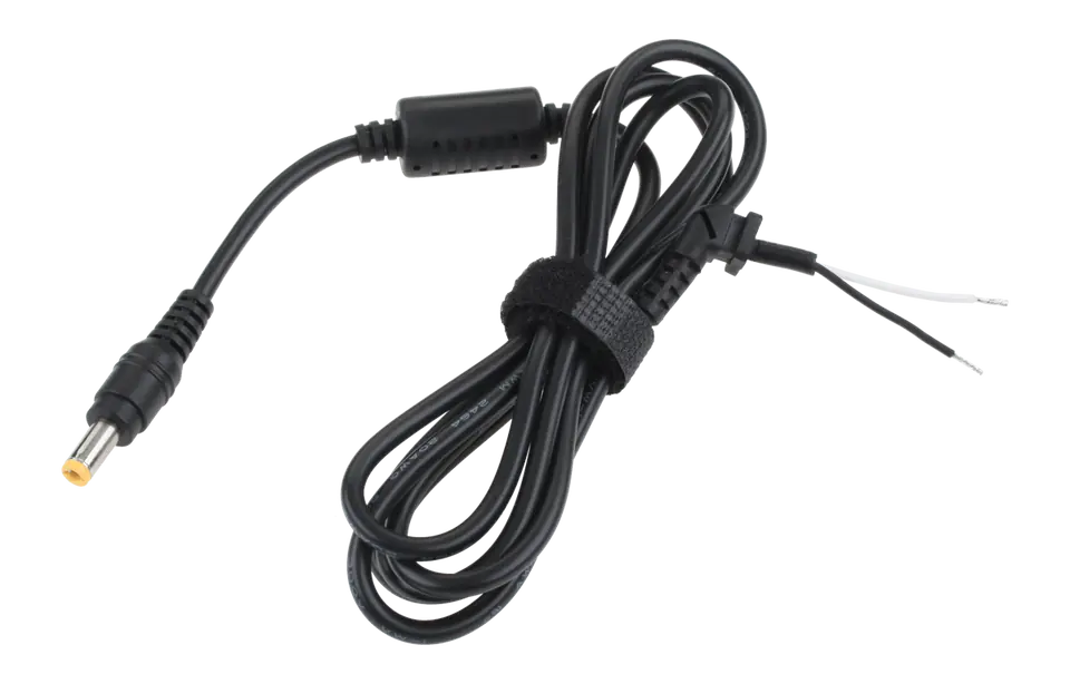 ⁨5.5/2.5 (16V/4.5A) mains plug with Rebel mounting cable⁩ at Wasserman.eu