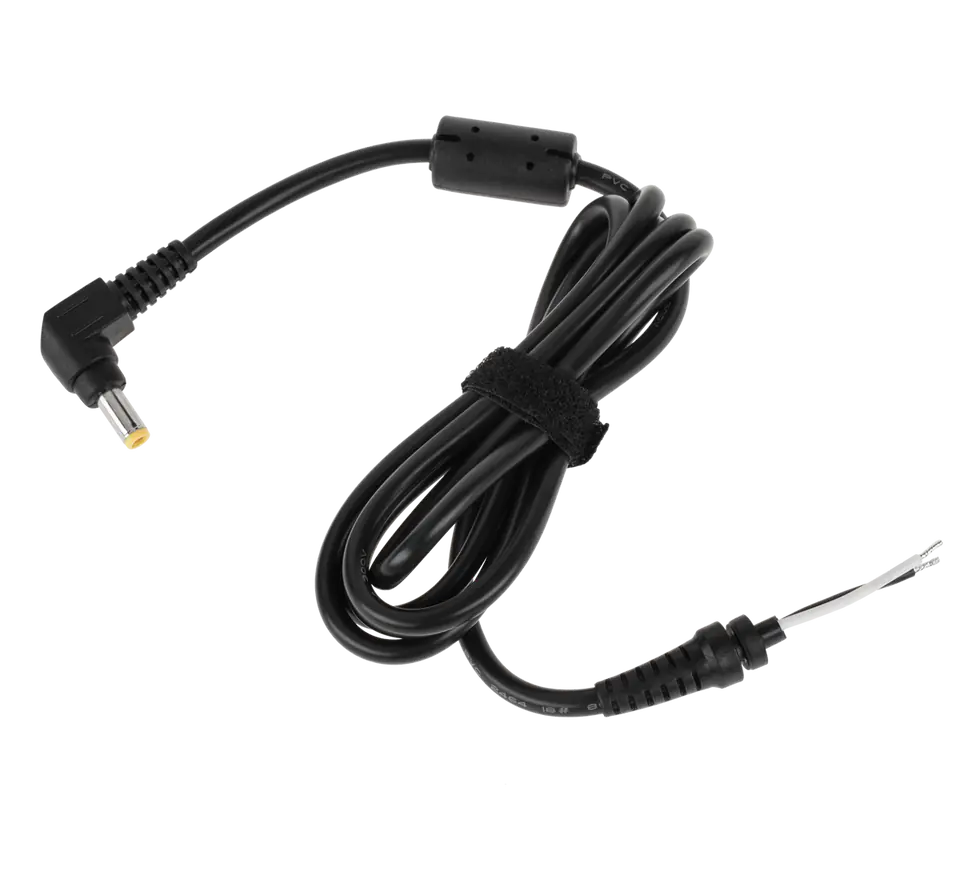 ⁨5.5/2.5 (19V/7.1A) mains plug with Rebel cable⁩ at Wasserman.eu
