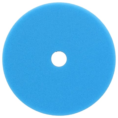 ⁨Gąbka polerska z rzepem miękka 75mm gr25mm (niebieska)⁩ w sklepie Wasserman.eu