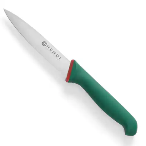 ⁨Kitchen knife for vegetables Green Line length 215mm - Hendi 843826⁩ at Wasserman.eu