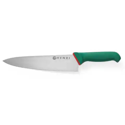 ⁨Chef's knife for cutting and chopping Green Line length 400mm - Hendi 843949⁩ at Wasserman.eu