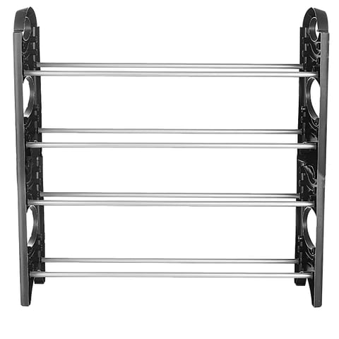 ⁨Półka na buty regał szafa szafka stojak na obuwie 4 poziomy organizer 63cm⁩ w sklepie Wasserman.eu