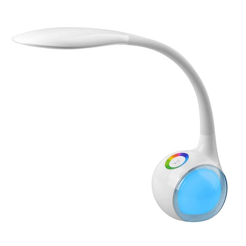 ⁨Lampka led biurkowa usb dla dziecka barwy 256 kolory rgb lampa na biurko⁩ w sklepie Wasserman.eu