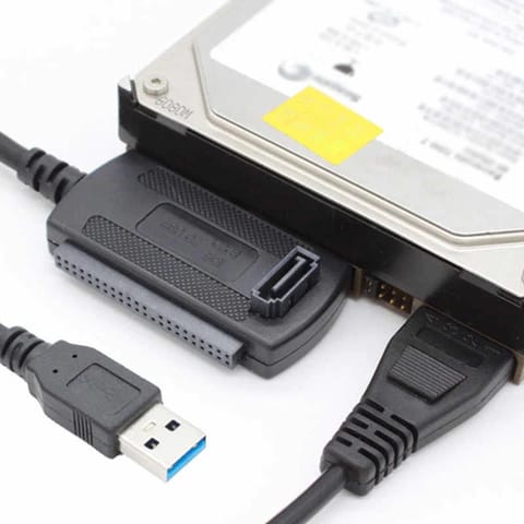 ⁨Adapter usb na sata ata ide 2,5 3,5/ usb to sata ata ide 2.5 3.5 adapter⁩ w sklepie Wasserman.eu