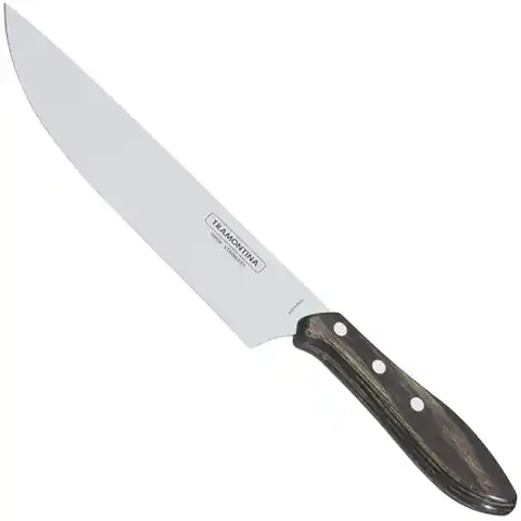 ⁨Nóż do mięsa wędlin z drewnianym uchwytem 200 mm Linia Churrasco⁩ w sklepie Wasserman.eu