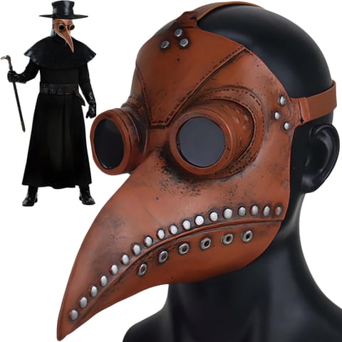 ⁨Maska doktor plaga kruka ptaka lateksowa na halloween przebranie cosplay -o176⁩ w sklepie Wasserman.eu