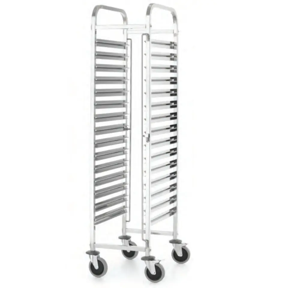 ⁨Transport trolley for transporting catering containers 15x GN1/1 Kitchen Line - Hendi 813270⁩ at Wasserman.eu