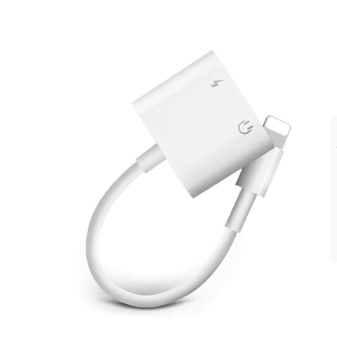 ⁨Przejściówka lightning jack iphone 7 8 x adapter -e405⁩ w sklepie Wasserman.eu