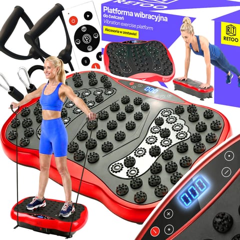 ⁨Platforma wibracyjna masażer / power plate bodyslime wx-028⁩ w sklepie Wasserman.eu