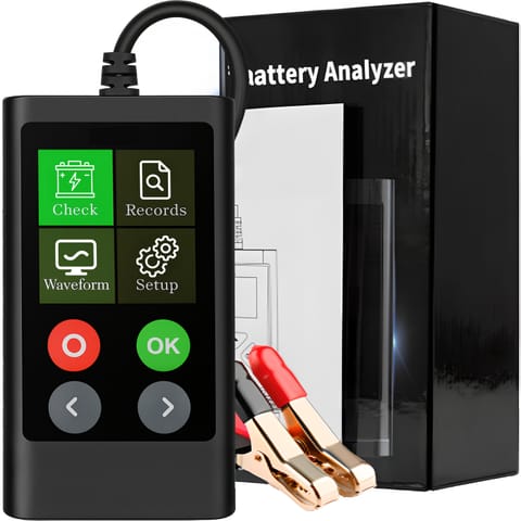 ⁨Tester miernik akumulatorów samochodowych samochodu baterii lcd 6v 20v -e656⁩ w sklepie Wasserman.eu