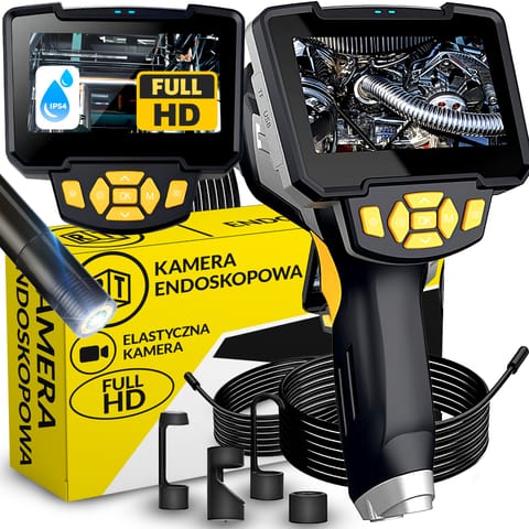 ⁨Kamera inspekcyjna endoskop 1m 4,3"" 8mm full hd-e697⁩ w sklepie Wasserman.eu