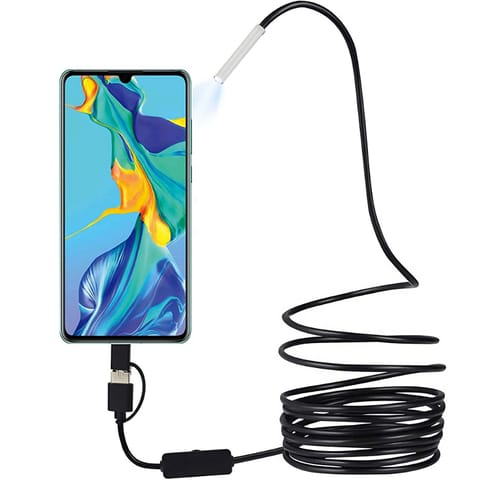 ⁨Endoskop 3,9mm hd kamera inspekcyjna android usb-c⁩ w sklepie Wasserman.eu