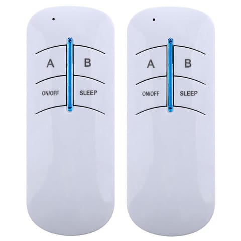 ⁨Bezprzewodowy włącznik światła 2k - 220v 2szt (bateria + uchwyt)⁩ w sklepie Wasserman.eu