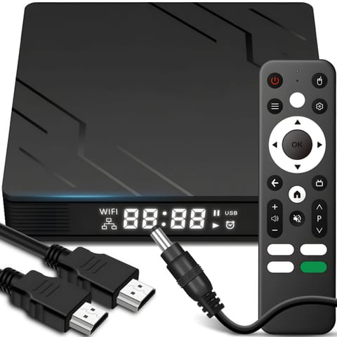 ⁨Smart tv box 4k wifi bt android 13 przystawka 2/16 hdr wszystkie apki - er1008⁩ w sklepie Wasserman.eu