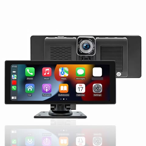 ⁨Radio stacja multimedialna samochodowa apple carplay android kamera zestaw er1077⁩ w sklepie Wasserman.eu