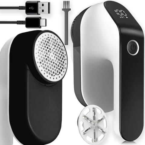 ⁨Golarka do ubrań 5w mocna wyświetlacz led do ubrań tapicerek swetrów usb-c - or1101⁩ w sklepie Wasserman.eu
