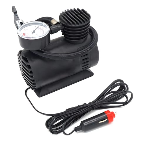 ⁨Kompresor samochodowy sprężarka pompka 300 psi 12v -e080 mały czarny⁩ w sklepie Wasserman.eu
