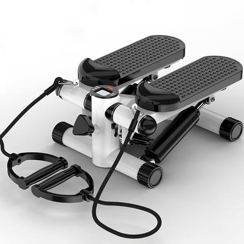 ⁨Stepper steper prosty z linkami do ćwiczeń licznik lcd regulacja fitness⁩ w sklepie Wasserman.eu