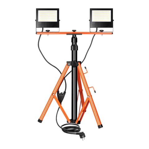 ⁨NIVALIS LED zestaw naświetlaczy 2x 50 W ze statywem i przewodem⁩ w sklepie Wasserman.eu