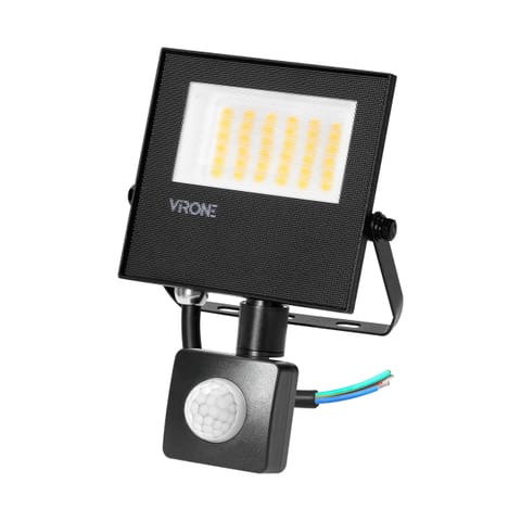 ⁨NIVALIS LED naświetlacz z PIR 20 W, 1600 lm, IP44, 4000 K⁩ w sklepie Wasserman.eu