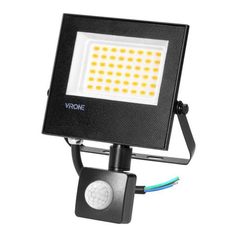 ⁨NIVALIS LED naświetlacz z PIR 30 W, 2400 lm, IP44, 4000 K⁩ w sklepie Wasserman.eu