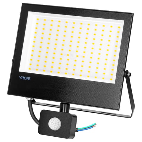 ⁨NIVALIS LED naświetlacz z PIR 100 W, 8000 lm, IP44, 4000 K⁩ w sklepie Wasserman.eu