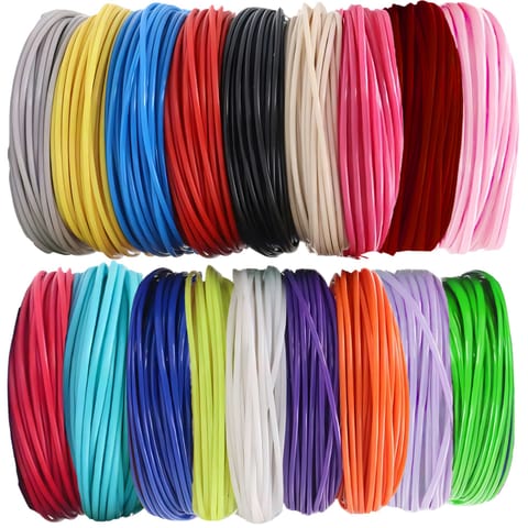 ⁨Filament pla 1.75mm wkłady do długopisu 3d pen 100m 20 kolorów x 5m - d038⁩ w sklepie Wasserman.eu