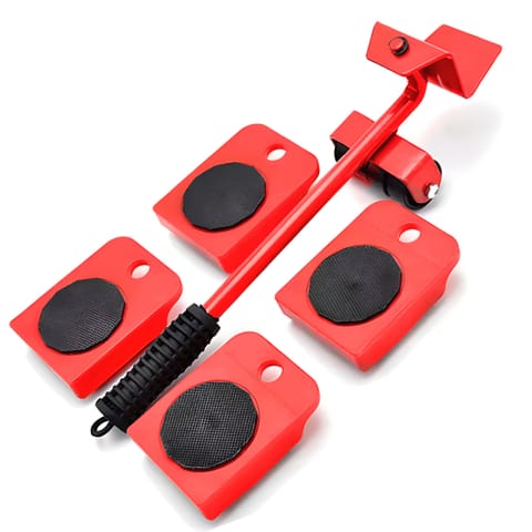 ⁨Zestaw rolki do transportu przesuwania mebli 150kg -o233⁩ w sklepie Wasserman.eu