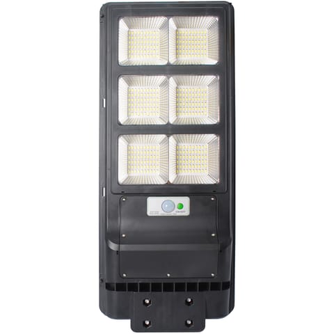 ⁨Lampa uliczna led latarnia solarna 270w + pilot + baterie zestaw e308⁩ w sklepie Wasserman.eu