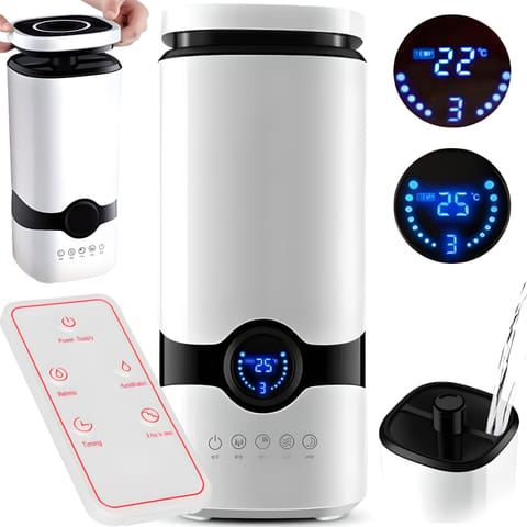 ⁨Nawilżacz powietrza 4.5l automatyczny +aromaterapia 2w1 zapachowy dyfuzor⁩ w sklepie Wasserman.eu
