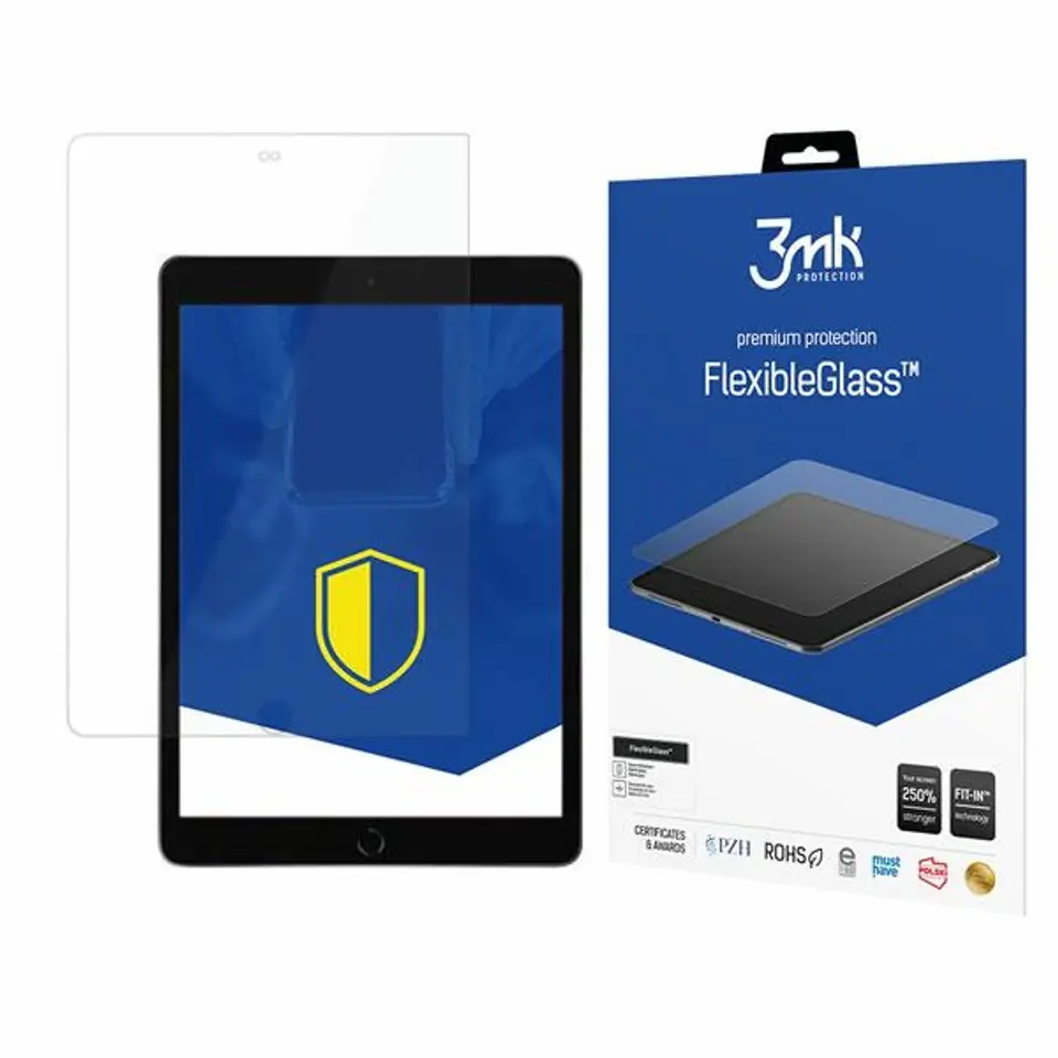 ⁨3MK FlexibleGlass iPad 8/9 Gen 10.2" Szkło Hybrydowe⁩ w sklepie Wasserman.eu