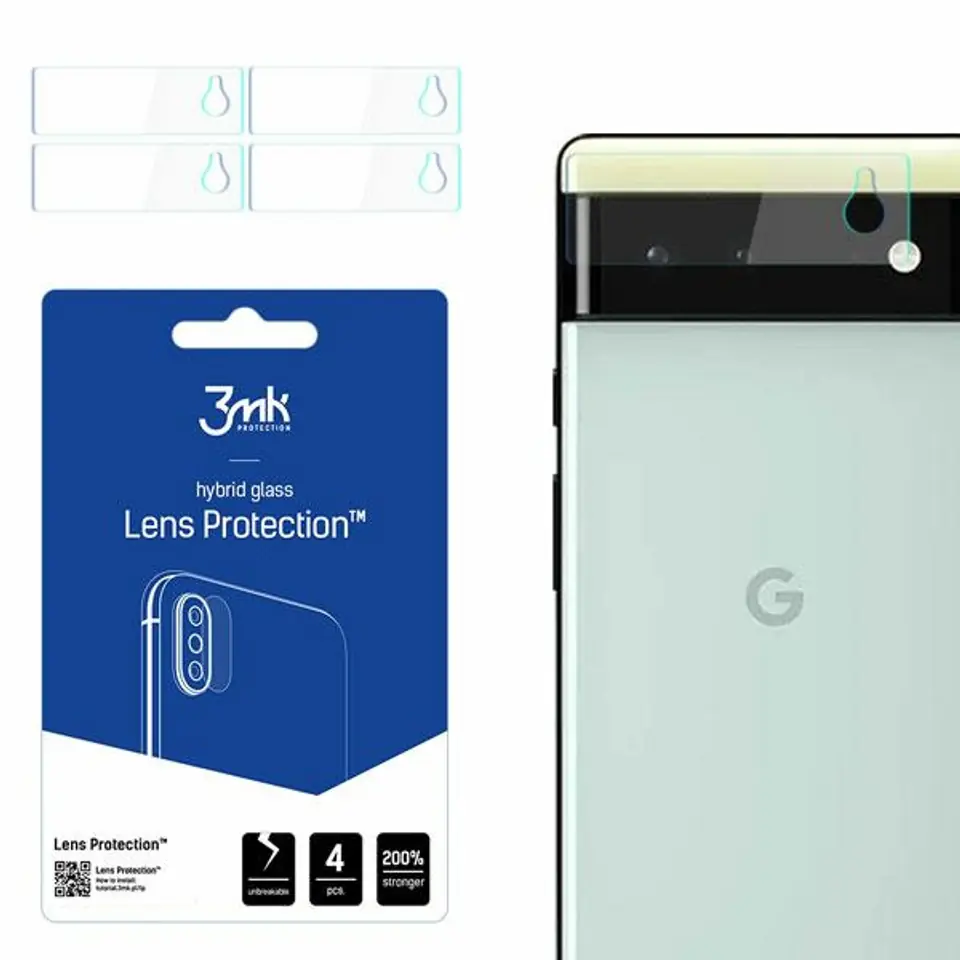 ⁨3MK Lens Protect Google Pixel 6 5G Ochrona na obiektyw aparatu 4szt⁩ w sklepie Wasserman.eu
