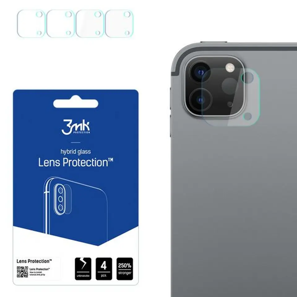 ⁨3MK Lens Protect iPad Pro 11" 3rd gen.Ochrona na obiektyw aparatu 4szt⁩ w sklepie Wasserman.eu