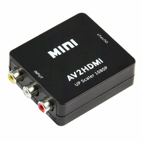 ⁨HD44 Adapter sygnału av rca cinch do hdmi audio rca⁩ w sklepie Wasserman.eu