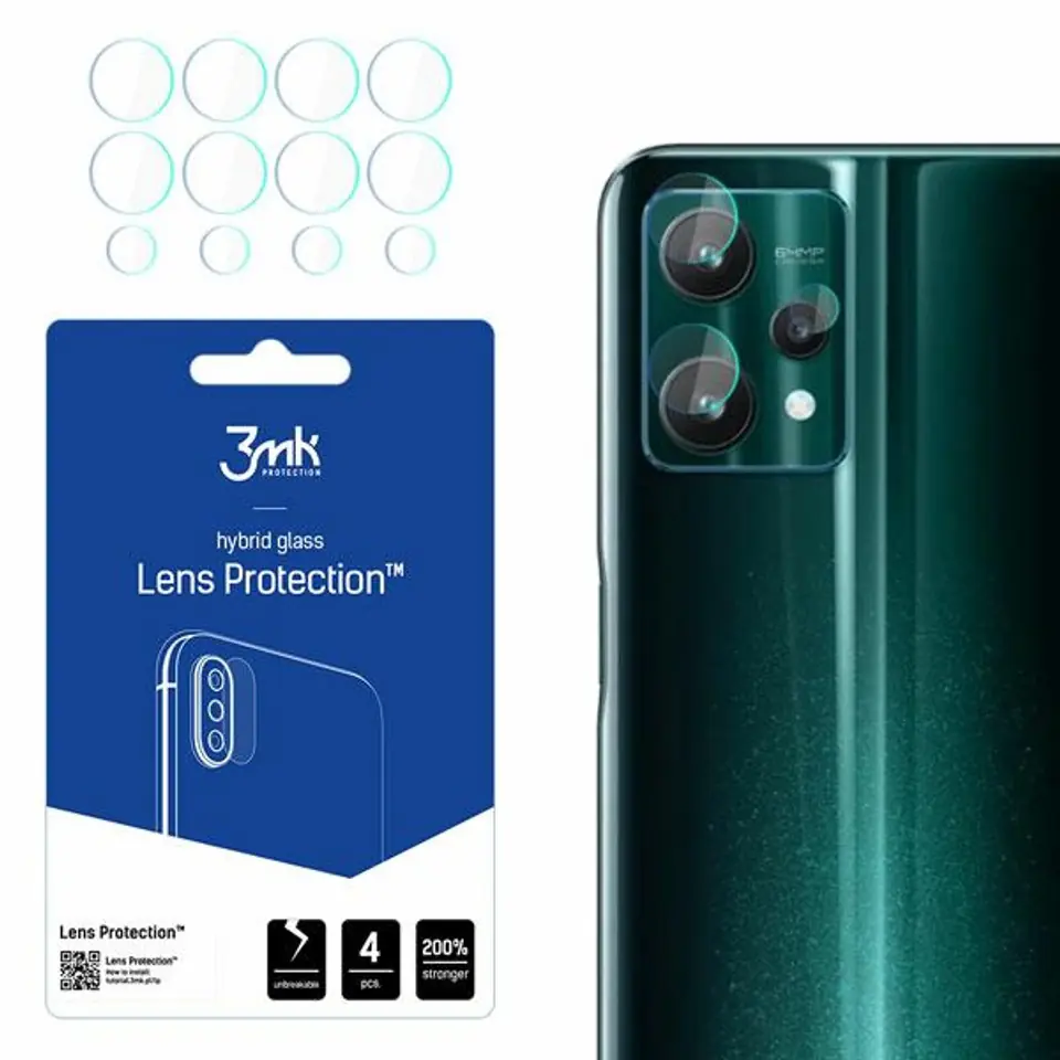 ⁨3MK Lens Protect Realme 9 Pro Camera Lens Protection 4pcs⁩ at Wasserman.eu