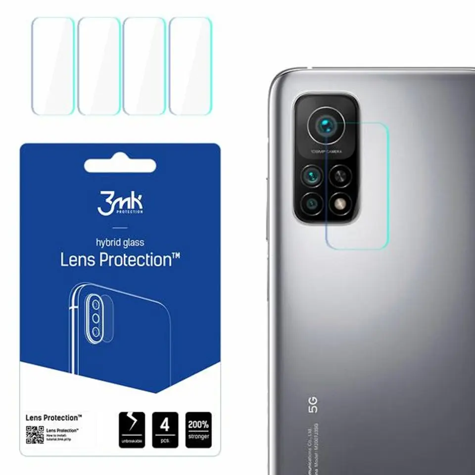 ⁨3MK Lens Protect Xiaomi Mi 11T Pro Ochrona na obiektyw aparatu 4szt⁩ w sklepie Wasserman.eu