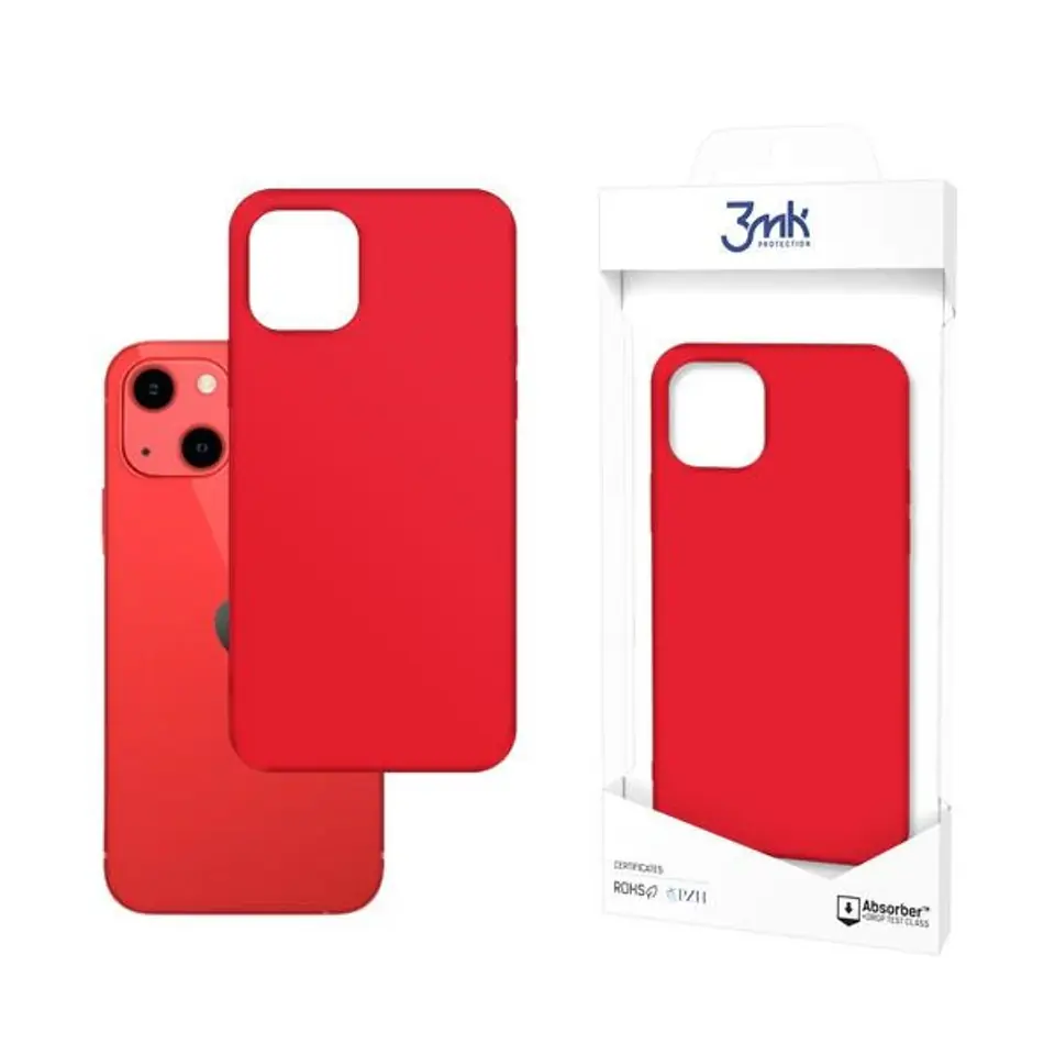 ⁨3MK Matt Case iPhone 13 Mini 5,4" trukawka/strawberry⁩ w sklepie Wasserman.eu