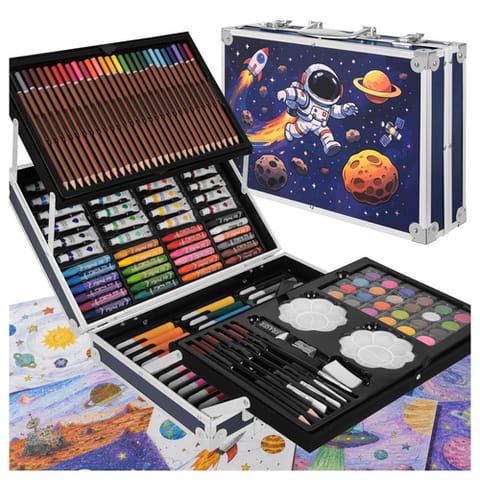 ⁨Zestaw do malowania w walizce - astronauta Maaleo⁩ w sklepie Wasserman.eu