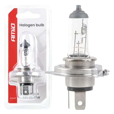 ⁨Żarówka halogenowa hs1 12v 35/35w px43t blister amio-04918⁩ w sklepie Wasserman.eu