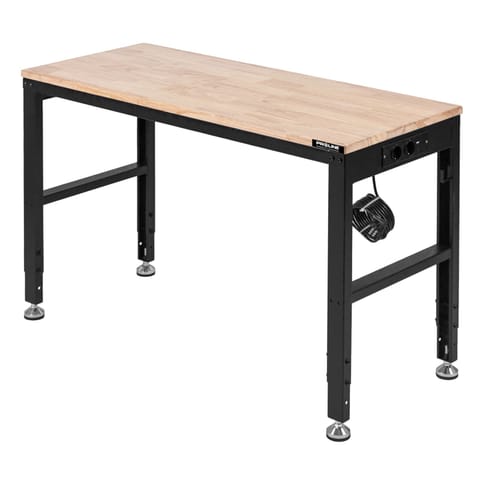 ⁨WORKBENCH,POWER 122x51x75-97.5CM,MAX 500KG,PROLINE⁩ at Wasserman.eu