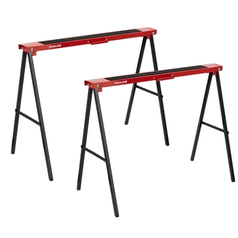 ⁨METAL WORKSHOP TRESTLES,2 PCS,MAX 200 KG,PROLINE⁩ at Wasserman.eu