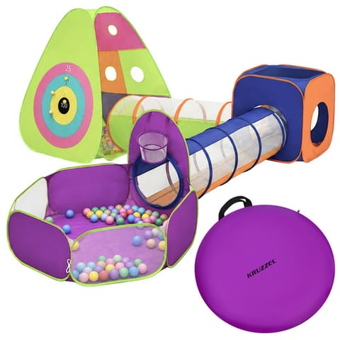 ⁨Namiot dla dzieci z tunelami 5w1 Kruzzel⁩ w sklepie Wasserman.eu