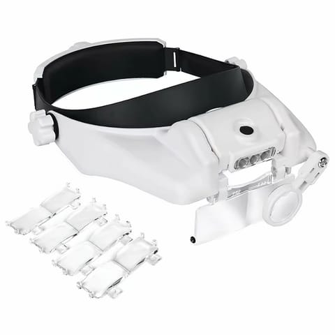⁨AG578B Okulary powiększające led 8x⁩ w sklepie Wasserman.eu