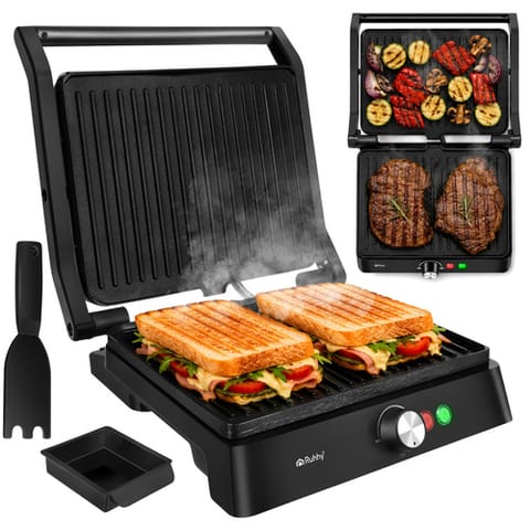 ⁨Grill elektryczny/opiekacz 2000W Ruhhy 26176⁩ w sklepie Wasserman.eu